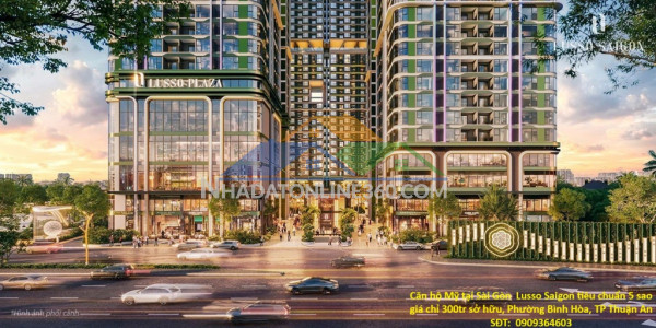 Căn hộ mỹ tại sài gòn  lusso saigon tiêu chuẩn 5 sao giá chỉ...