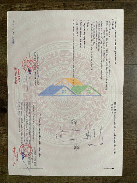 Bán lô 44 diện tích 107m2 khu đấu giá tổ 6 tt.an dương - giá: 3,x tỷ