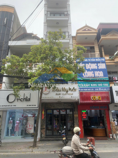 Cho thuê mặt bằng tầng 1 tại phố phạm ngũ lão – trung tâm tp. hải dương, mặt tiền 4m, 50m², full tiện ích