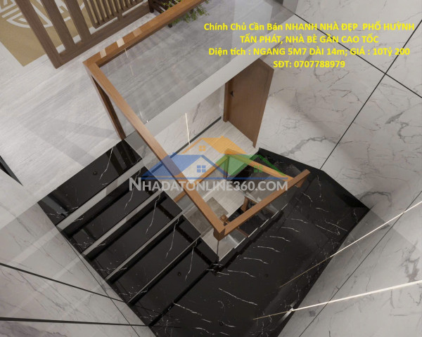 Chính chủ cần bán nhanh nhà đẹp  phố huỳnh tấn phát, nhà bè gần cao tốc