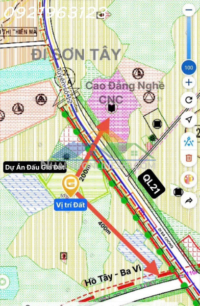Tài chính chỉ nhỉnh 1 tỷ trời ơi  sở hữu lô đất hoà lạc