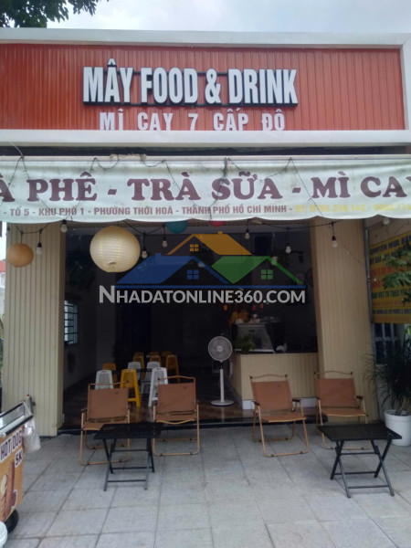 Chính chủ cần sang nhượng quán kinh doanh tại di2, phường thới...