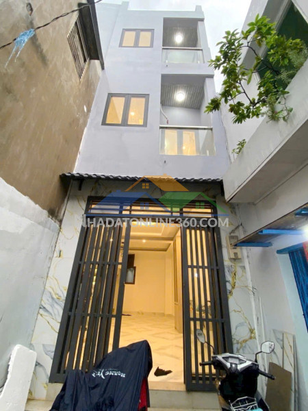 Nhà nở hậu 6m mạc vân p13q8 (p.chánh hưng), ko lộ giới