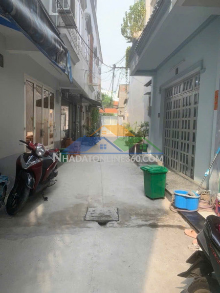 7.5 tỷ – nhà hẻm thông qua hẻm 308 huỳnh tấn phát