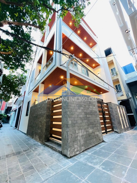 Bán nhà 4 tầng phương lưu, đông hải, hải an  lô góc 3 mặt ngõ  full nội thất