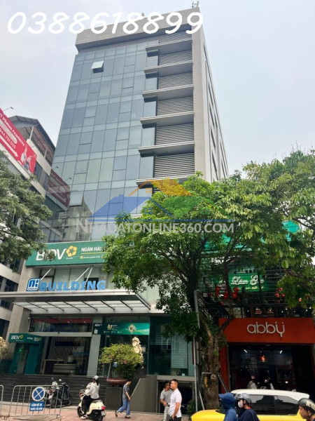 ???? giảm 15 tỷ bán nhanh tòa văn phòng mặt phố trường chinh - tx - mt 12m - 9 tầng tm - vị trí đắt giá