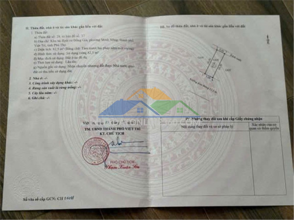 Đất đẹp - chính chủ cần bán đất kđt đồng gia, p. việt trì (khu trung tâm của tp. việt trì) phú thọ