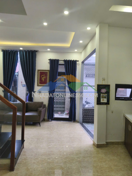 ♪ sập hầm, k hoàng diệu, 50m2, 3 tầng thoáng, 3pn khép kín, sân thượng trước - sau, 3.x tỷ