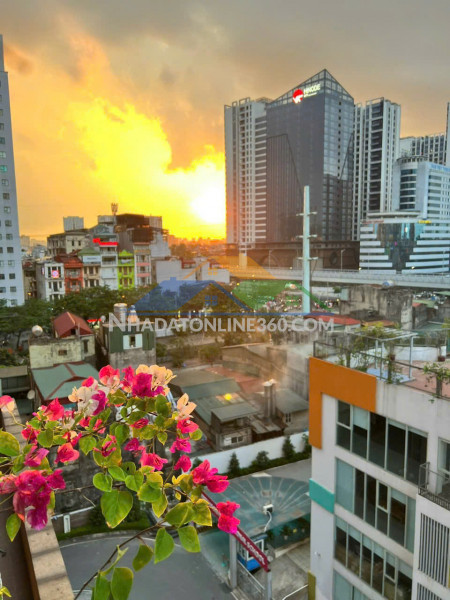 Cho thuê gấp giá rẻ căn hộ mặt phố yên phụ 120m, tầng 7, mặt tiền 6m, 20 tr/th tây hồ.