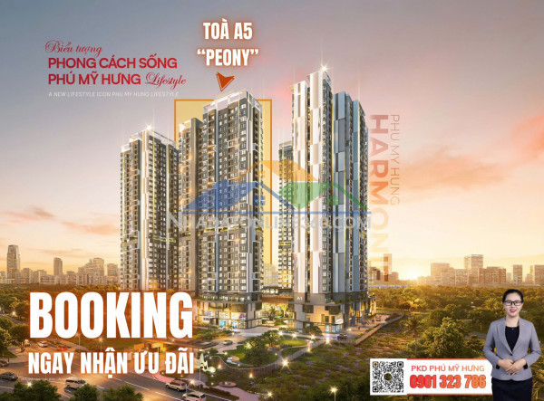 Giai đoạn cuối cùng harmonie phú mỹ hưng, mua giá gốc cđt, ls 0%,...