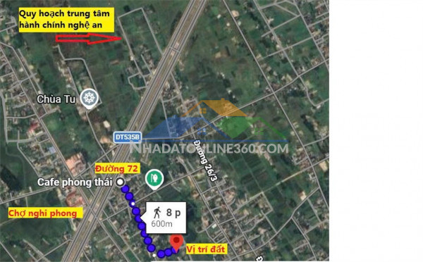 Đất đẹp – giá tốt – chính chủ cần bán lô đất – nghi phong – khối 4 vinh lộc – nghệ an