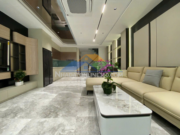 Siêu phẩm nguyễn văn cừ, 50m2, 6 tầng thang máy, full nội thất, phân lô gia thụy