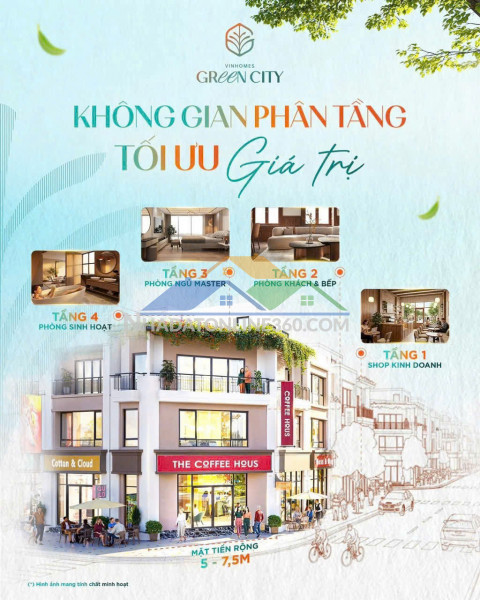 Siêu phẩm - vốn nhỉnh 750 triệu - sở hữu ngay nhà vinhomes green...