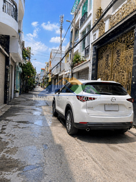 Gò dầu – hxh đõ cửa thẳng 1 trục – 70m² nở hậu – 5 tầng 5pn – chỉ 6.x tỷ