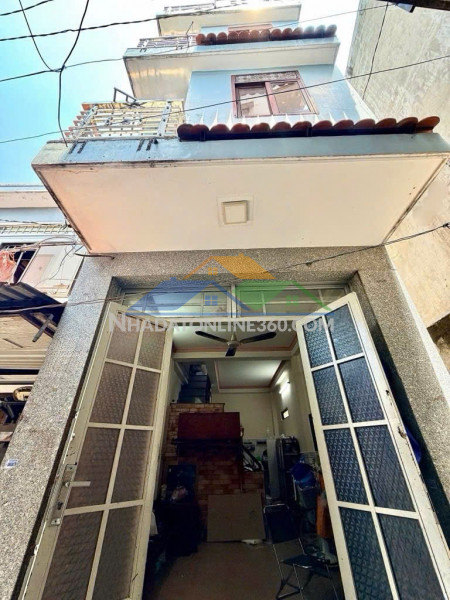 Nhà 4 tầng - giá nhỉnh 3.75 tỷ - sát quận 11 - dtsd 96m2 - hẻm ba gác