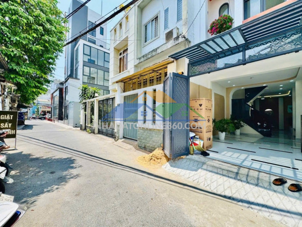 Góc 2 mặt tiền hiếm – xe hơi tránh – nhà mới 4 tầng 56m2  - ngay lê hoang phái - gò vấp