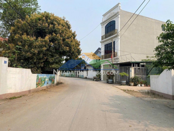 Bán đất trục chính thôn cõi, cổng chính khu công nghiệp tam dương 1, vĩnh phúc 105m, 1tỷ 90, kinh doanh.