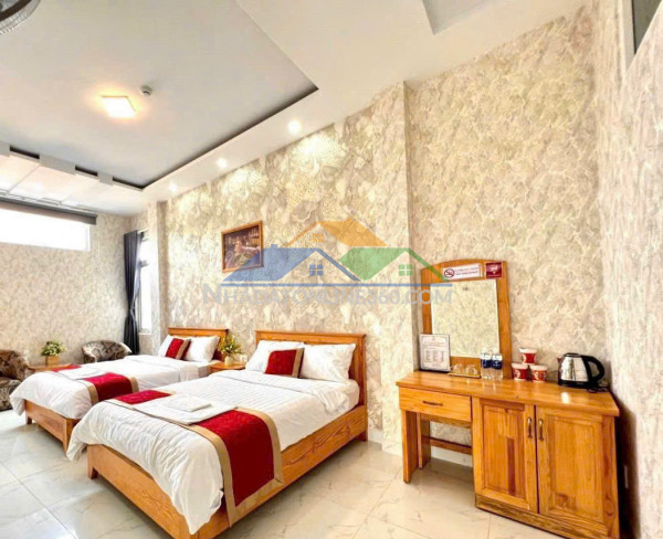Cho thuê khách sạn 11 phòng la sơn phu tử  phường 6 đà lạt
