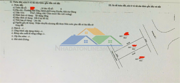 Bán đất mặt tiền kinh doanh – phường mỹ hòa, tp. long xuyên, an giang