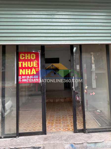 Cho thuê nhà mặt đường – vị trí kinh doanh đẹp