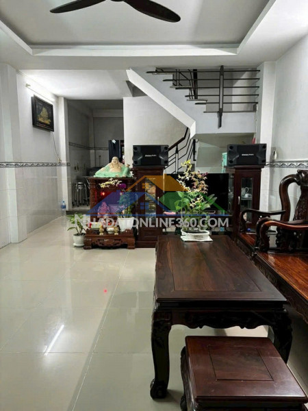 Bán nhà 4 tầng trường chinh q12 – 75m² – 6pn – gần chợ lạc quang – giá 6.99 tỷ tl