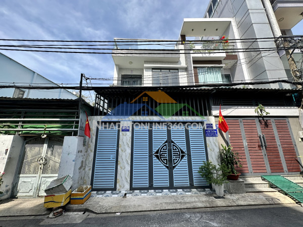 (tin thật 100%) nhà đẹp 117m2 thoại ngọc hầu - hẻm 6m - cách phố 35m - rẻ hơn tt 20%- hhmg
