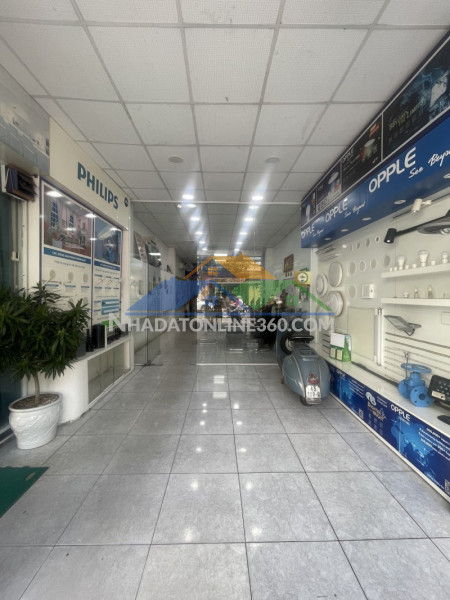 ♥ mt nguyễn tri phương 252m2, ngang 7.4m giá đầu tư chỉ 103tr/m2, tặng nhà 3 tầng đang kd.
