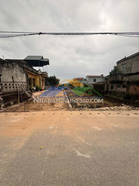 Đất thường tín, thôn tự nhiên 85m hàng đầu tư f0 cực đẹp