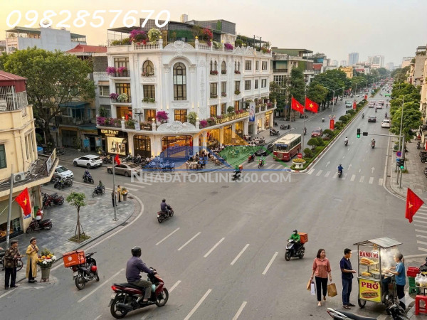 Bán nhà phố liền kề văn phú - hà đông 100m2, 5 tầng, siêu kinh doanh