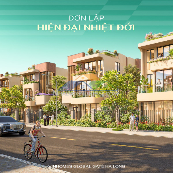 Bán biệt thự song lập cách biển chỉ 200m đi bộ, đầy đủ tiện ích 12.1tỷ