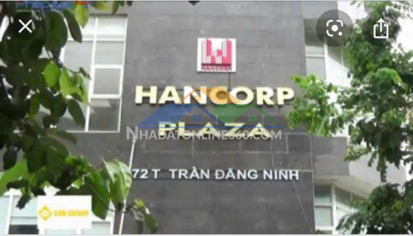 Chính chủ cần bán căn góc,2 ngủ, 2 wc, cc hancorp 72 trần đăng ninh, cầu giấy