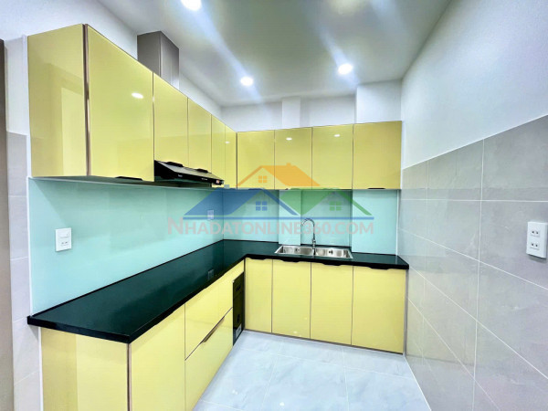 Tặng full nội thất - chính chủ - bán 6.65 tỷ - còn tl - nơ trang long - bình thạnh - nhà mới 3pn lớn - 46m2 - hẻm dân trí