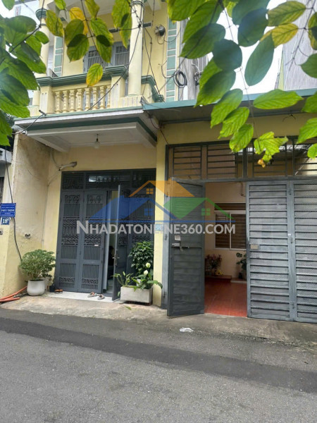 Nhà 2 tầng trung tâm phường vĩnh phúc – sau vpcc lê dũng – mặt tiền 6,8m – giá chỉ tính tiền đất