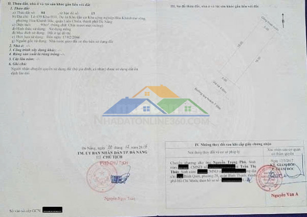 Cần bán lô đất vị trí đẹp mặt tiền đường hồng phước 5 - quận liên chiểu - đà nẵng