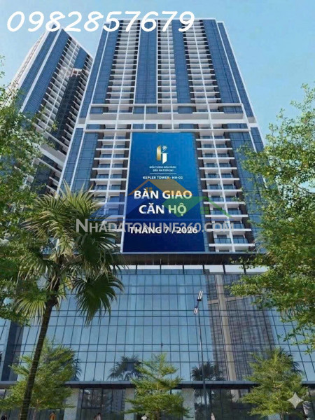 Bán căn 02pn tháp đôi kepler land, tầng đẹp, diện tích 65.5m2,...