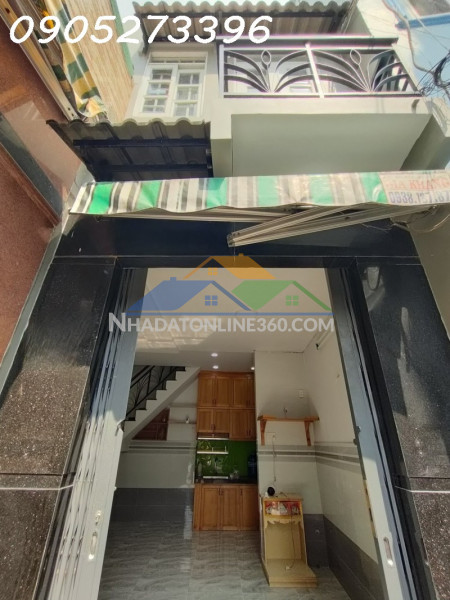 Nhà 1 lầu - hẻm to - hẻm trước nhà 6m - xe ô tô gần tới nhà.