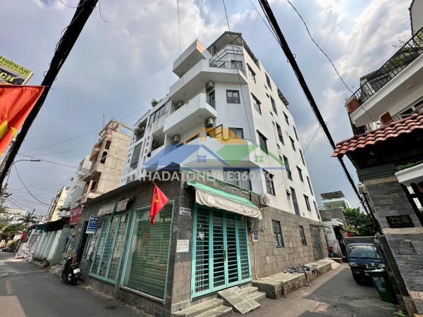 (tin thật 100%) bán tòa chdv lô góc 212m2 x 24p tại quang trung - hxh 6m - dt 1,9 tỷ ~ 7,4%/năm