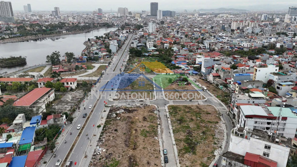 Bán đất 100m2 mặt đường lê quang đạo, gia viên, hải phòng