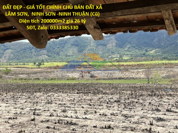 Đất đẹp - giá tốt chính chủ bán đất xã lâm sơn,  ninh sơn -ninh thuận (cũ)