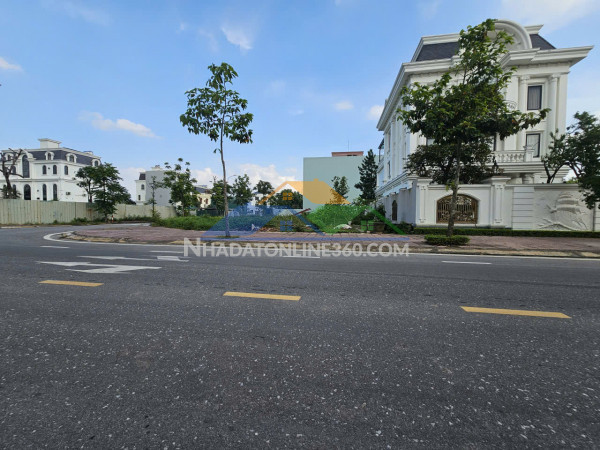 Lô góc 296m2 nam vĩnh yên – vĩnh phúc -trục chính đẹp hiếm có