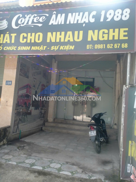 Sang nhượng quán cafe âm nhạc - 116 phố đông ngãi- hoài đức- hà nội