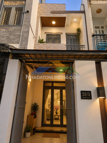 Giá 4  tỷ hơn- nhà phố mới dt 50m²  quận 7 – phú thuận – trệt, lầu – shr- hoàn công đủ.