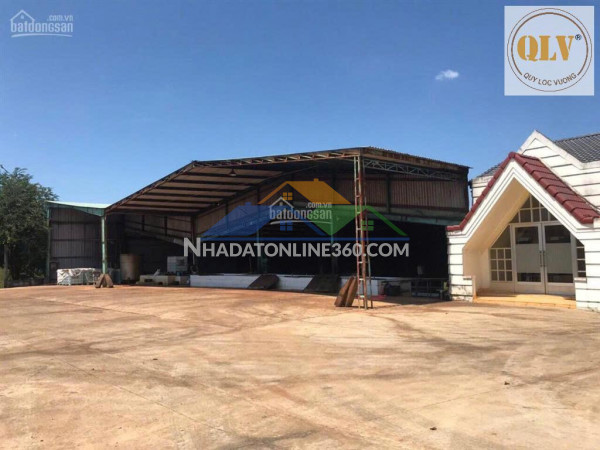 Bán nhà máy chế biến mủ cao su – mặt tiền ĐT741, Bình Phước – 20.000m²