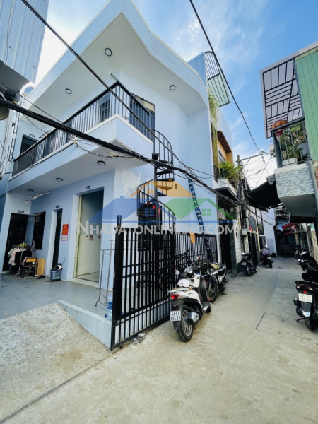 ♪ góc kiệt 3m hùng vương, 55m2, 2 tầng, 5 phòng có gác, thu đều15tr/th, 4.x tỷ