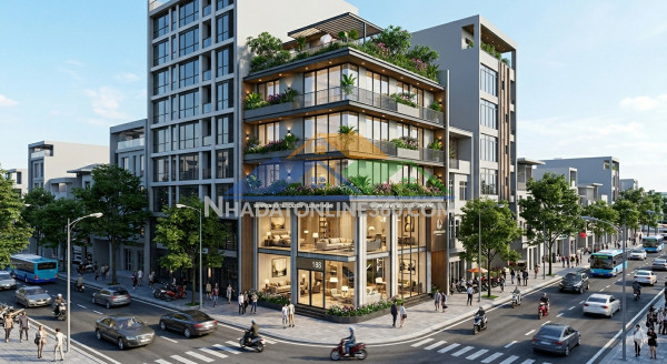 Mặt phố tđc việt hưng 77m2 - mt 8m -  xây tòa building 7 tầng thang máy- hơn 20 tỷ