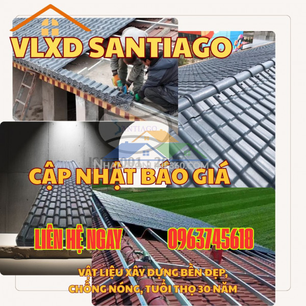 Lợp nhà bằng ngói nhựa – giải pháp hiện đại