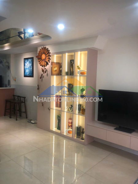 Nhà mới 100% ngay vòng xoay lê quang định – phạm văn đồng, vị trí cực đẹp