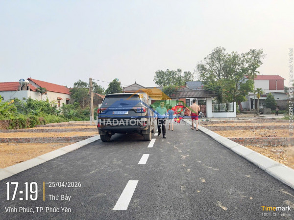 Chỉ nhỉnh 1 tỷ - sở hữu đất nền phân lô đẹp tại tp. phúc yên
