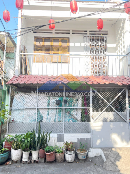 Nhà 2 tầng (4.3x18m) 3 mặt hẻm xe tải đường bùi minh trực p5q8. giá: 3.5 tỷ