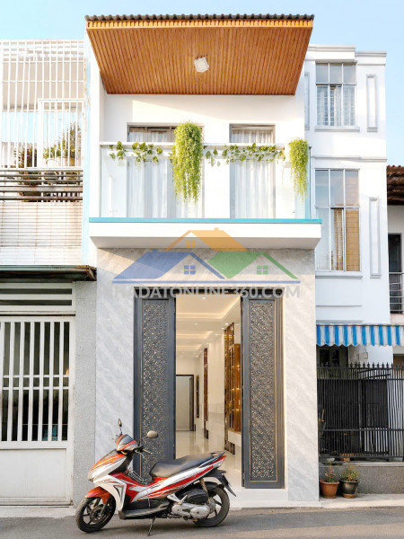 Nhà 2 mặt hẻm xe hơi bùi minh trực p6q8 p.chánh hưng full nội thất
